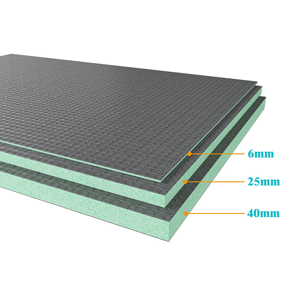Bauplatten XPS 3m² / 3.75m² / 6m² / 7.5m² Stärke 6mm 25mm 40 mm