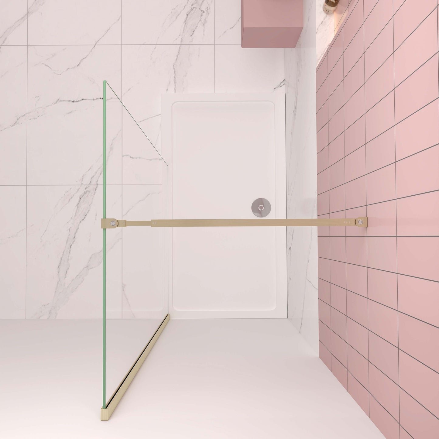 Walk In Glaswand badezimmer ideen 30-160xH.200 cm NANO Sicherheitsglas