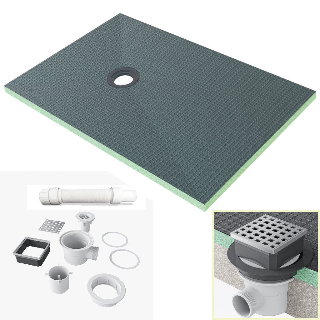 Befliesbares Duschelement XPS Duschboard Duschtasse mehrere Größen