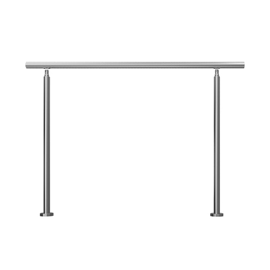 Geländer Edelstahl Handlauf, Eingangsgeländer Silber, Treppengeländer Innen und Außen