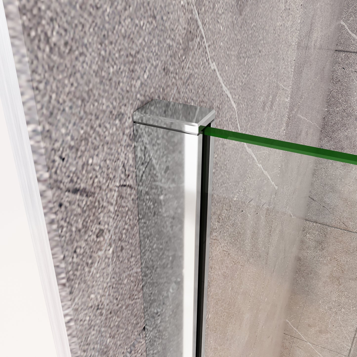 Glaswand Dusche Duschwand 8mm NANO Sicherheitsglas 110x200 cm
