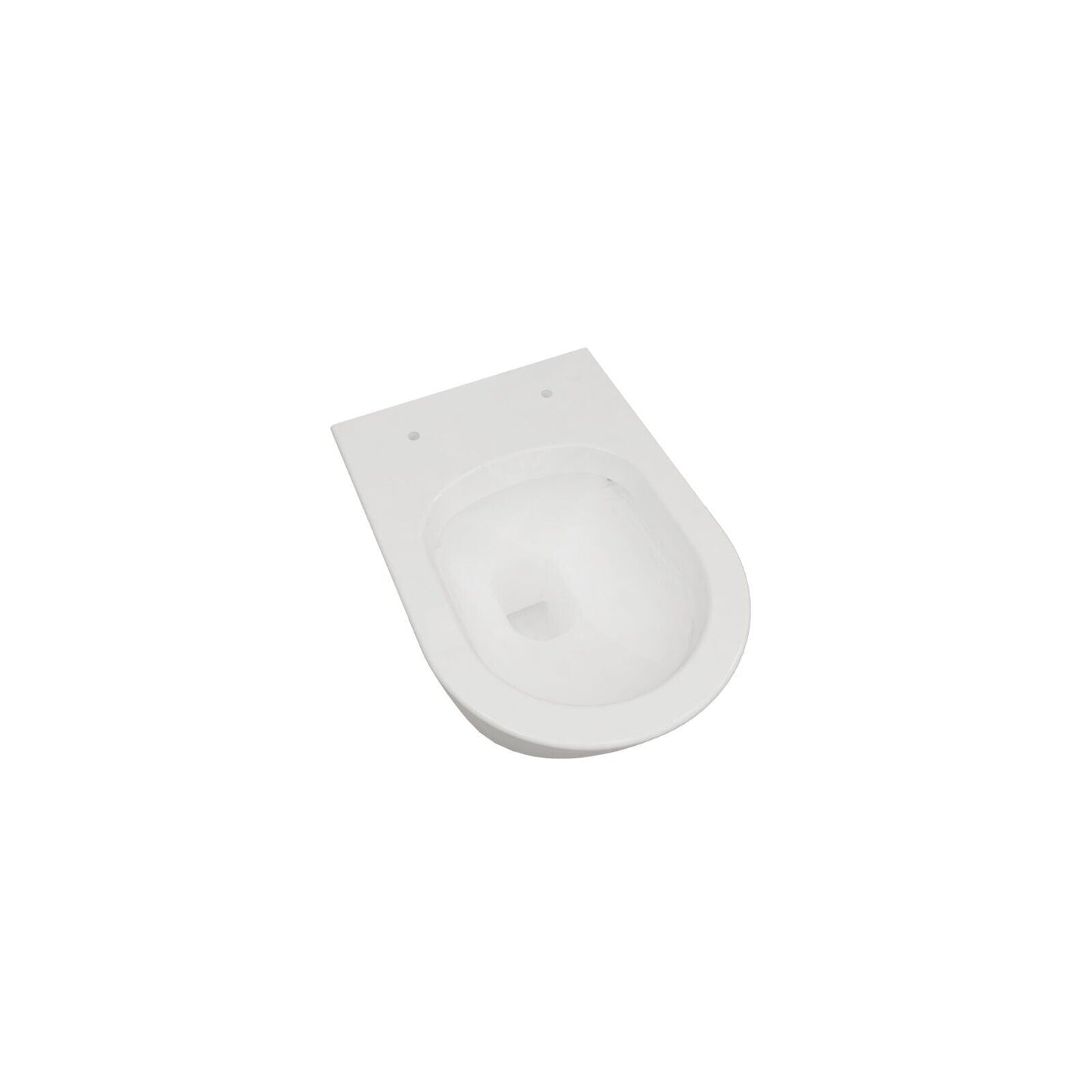 Badezimmer Mit Soft-Close Sitz Hänge WC Spülrandlos Design WC Toilette WeiB