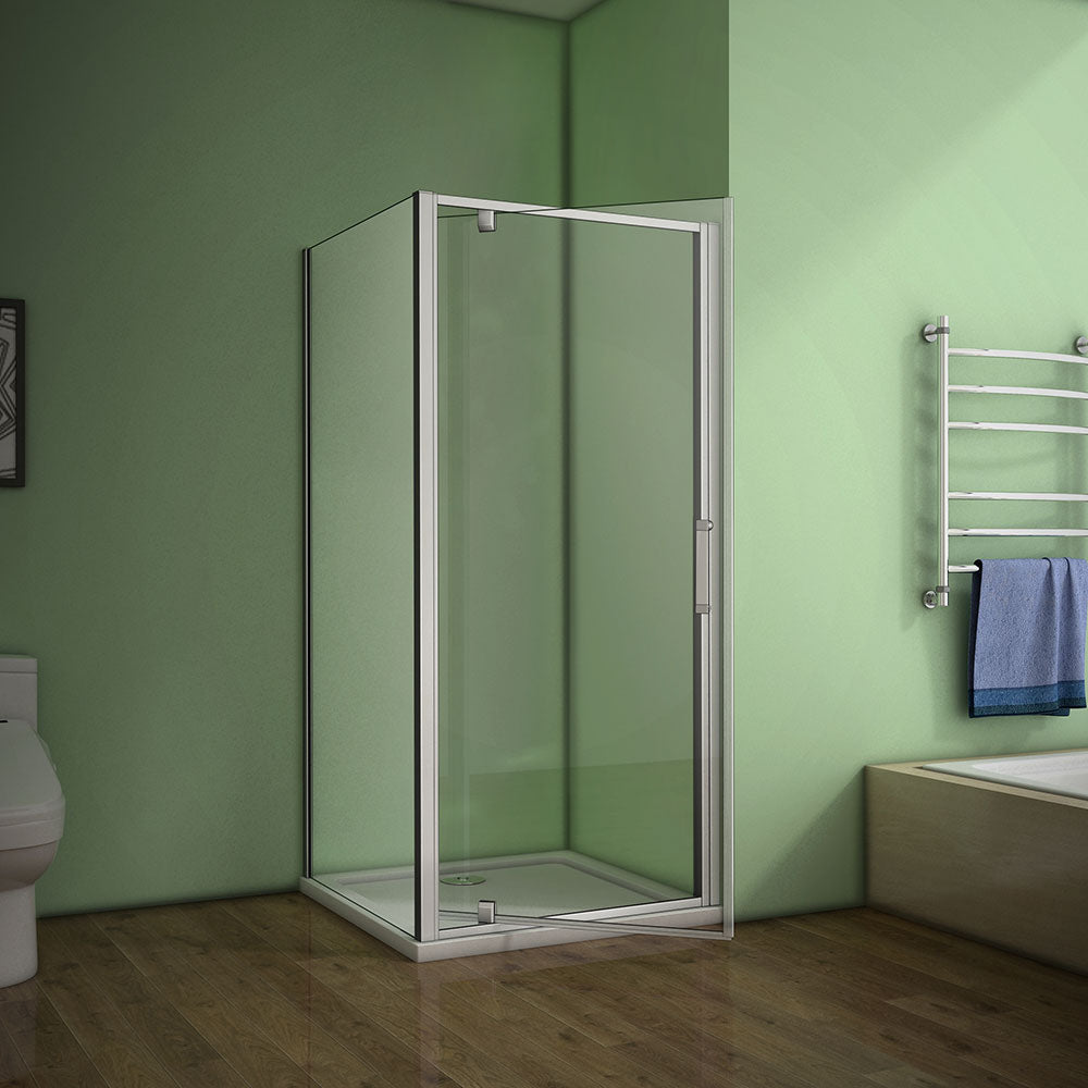 Duschkabine glastür dusche Drehtür