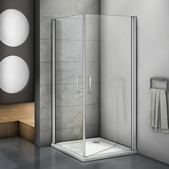 Duschkabine duschtür Glas Drehtür