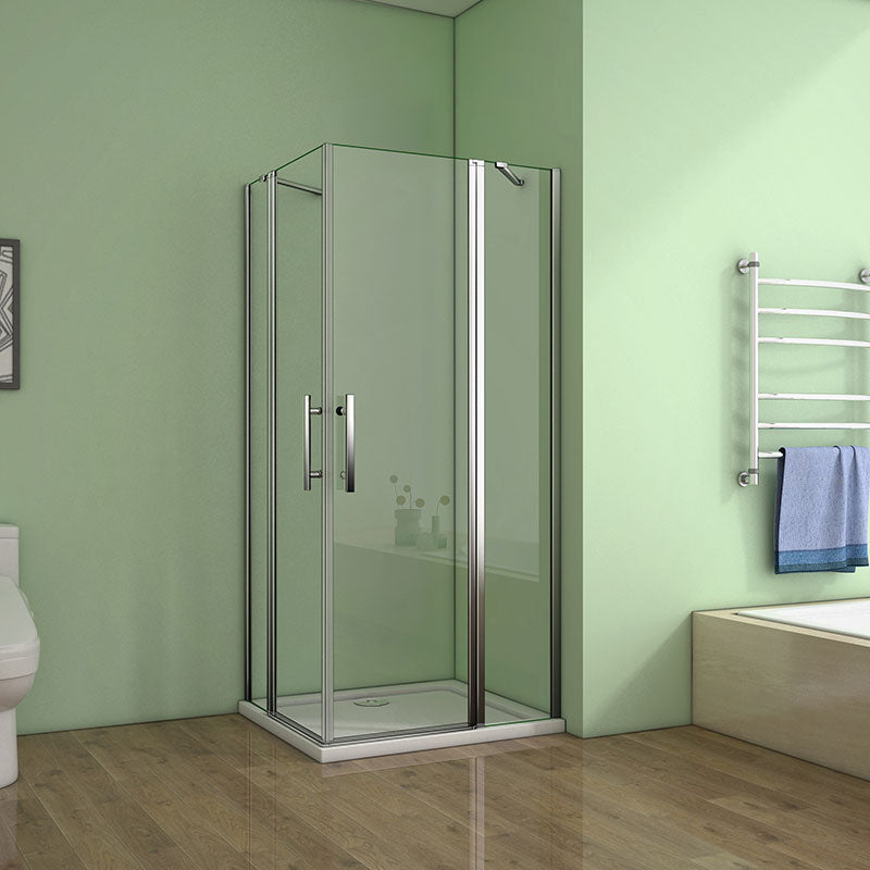 Duschkabine duschtür Glas dusche Drehtür
