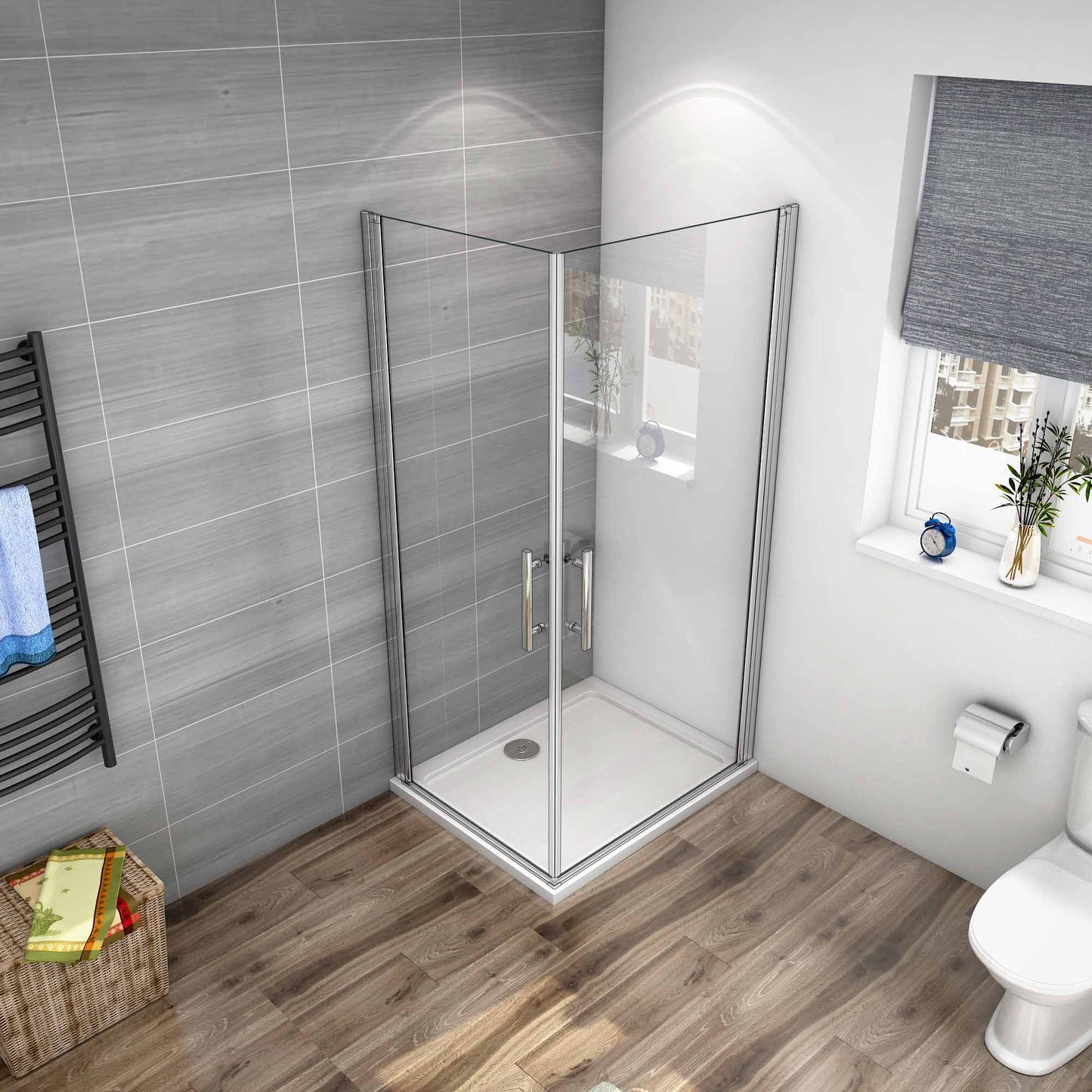 Drehtür Duschkabine duschtür Glas dusche