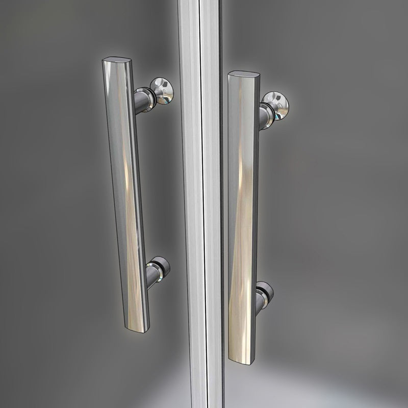 Drehtür Duschkabine duschtür Glas nische