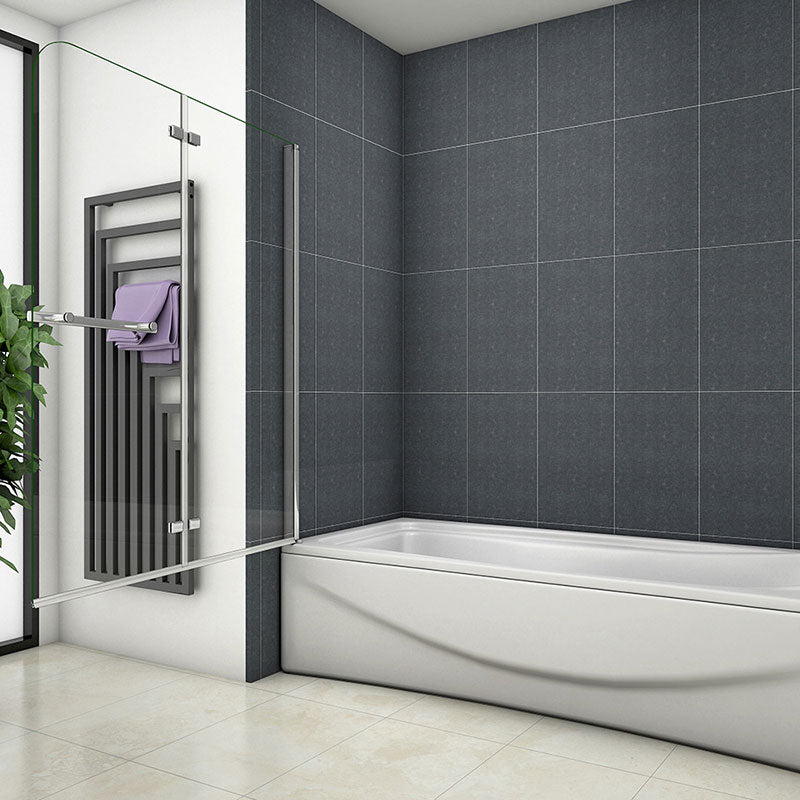 Badewannenaufsatz Duschkabine badewannenfaltwand Glas duschwand badewanne