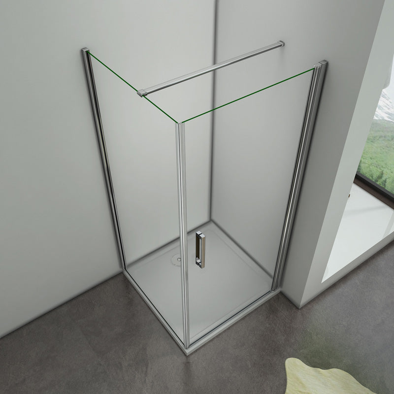 Duschkabine duschtür Glas dusche Drehtür