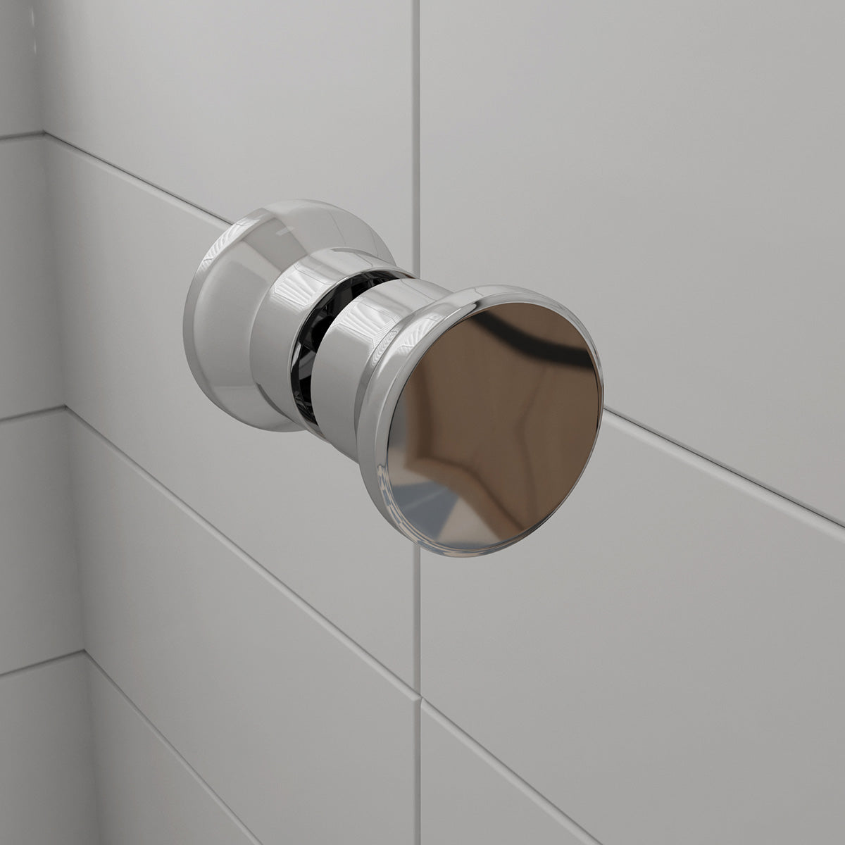 Nischentür 80 cm Höhe 185cm Dusche Duschabtrennung Glas Falttür Gerahmte