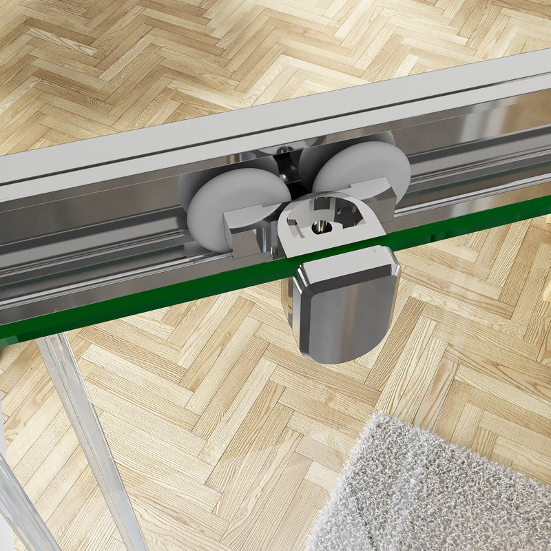 Eckeinstieg Duschkabine 90x90 80x80 cm Glas duschtür