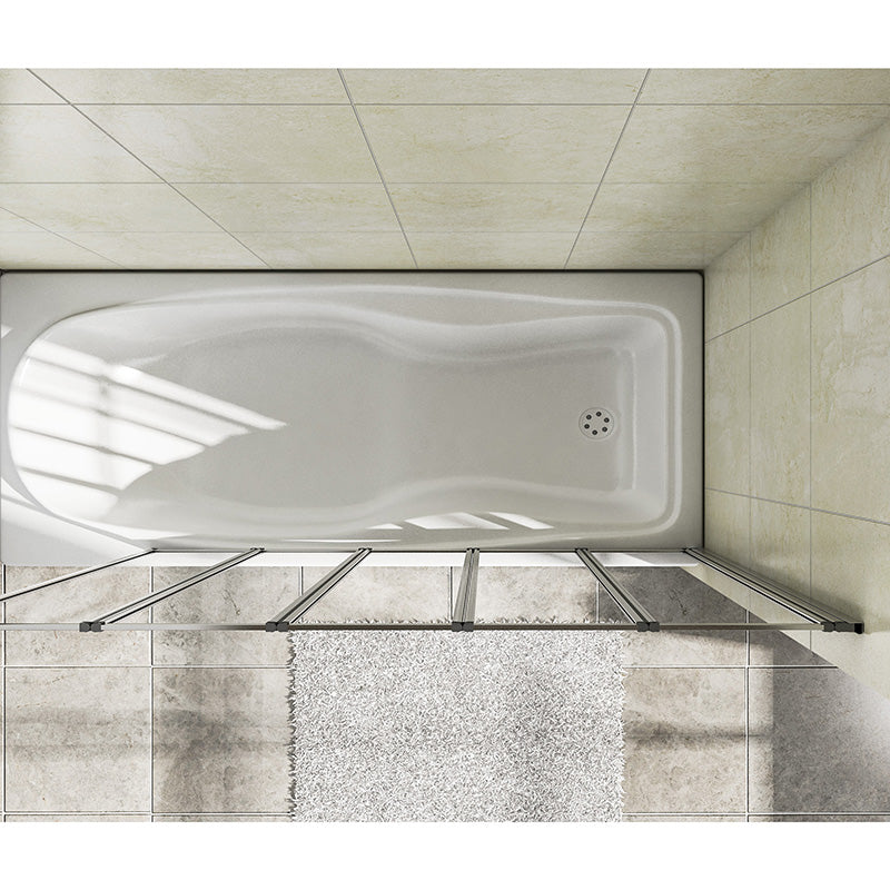 Duschkabine badewannenfaltwand Glas duschwand badewanne dusche Badewannenaufsatz