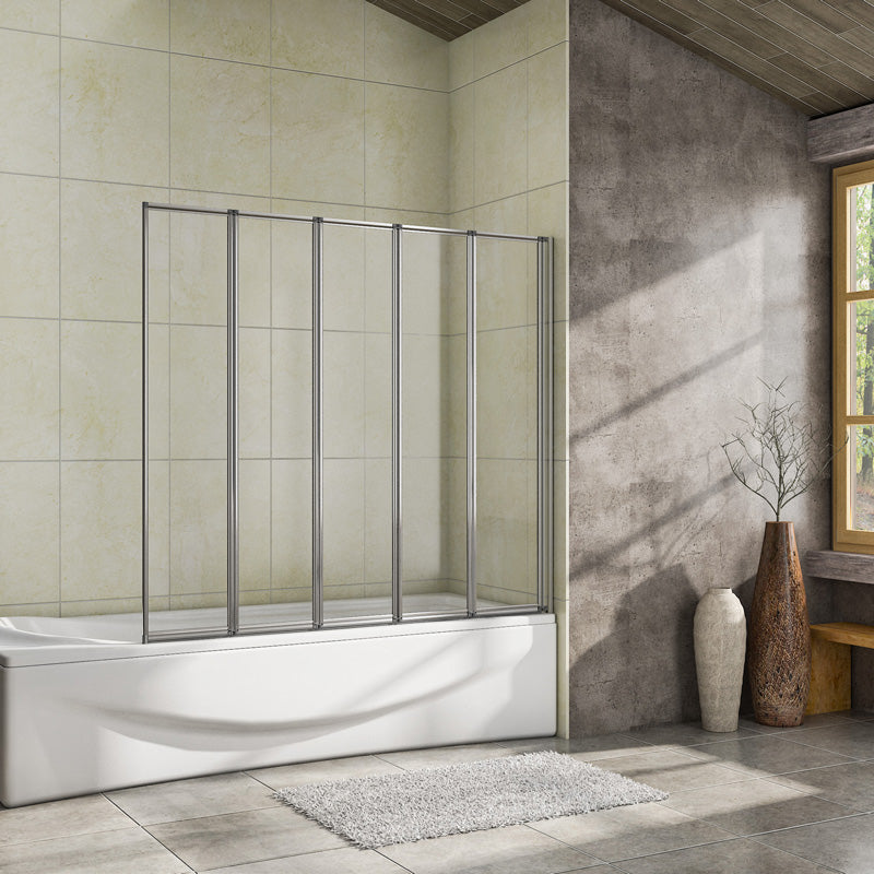 Badewannenaufsatz Duschkabine badewannenfaltwand Glas duschabtrennung badewanne dusche
