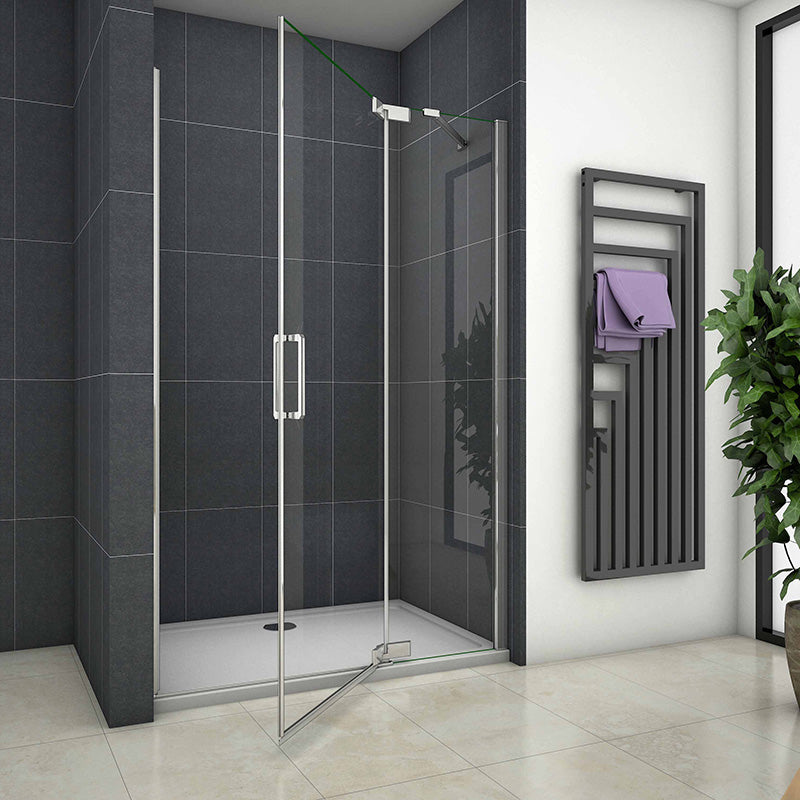 Duschkabine glastür dusche Drehtür