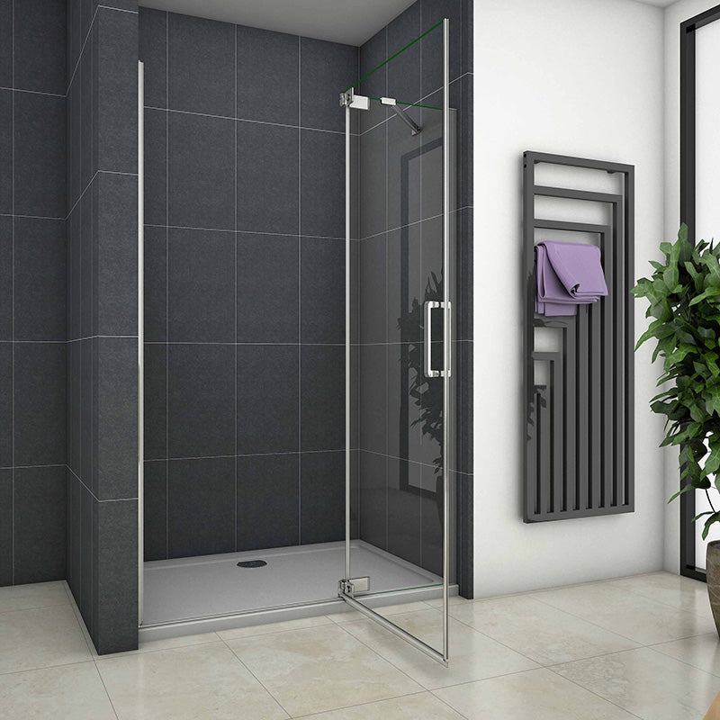 Duschkabine glastür dusche Drehtür