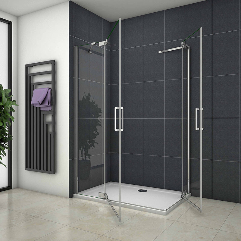 Duschkabine glastür dusche Drehtür