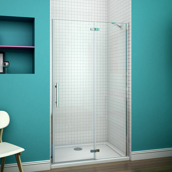 Drehtür Duschkabine duschtür Glas nische dusche