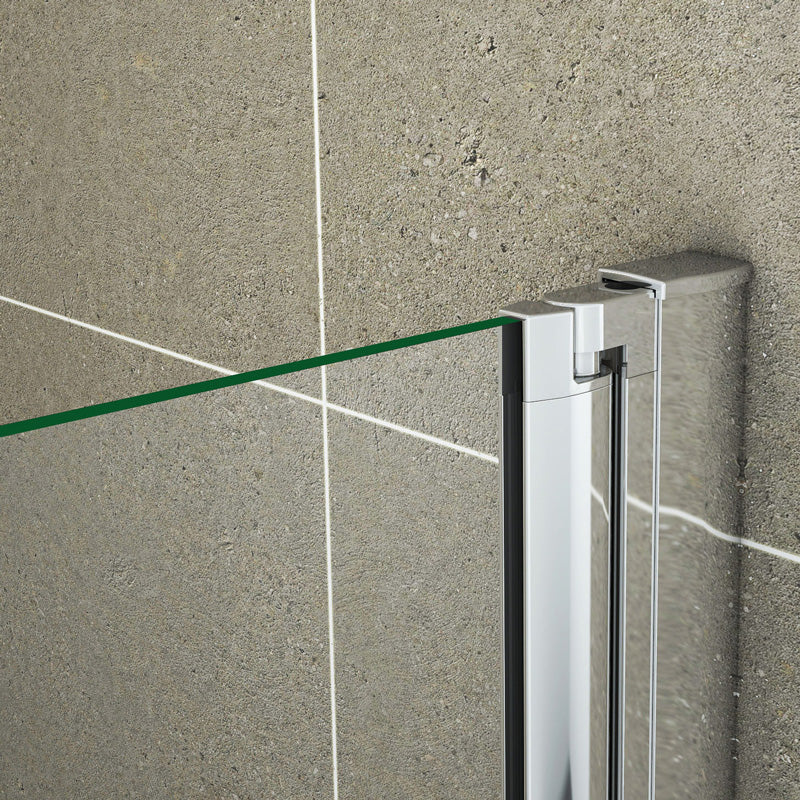 Drehtür Duschkabine glastür nische dusche