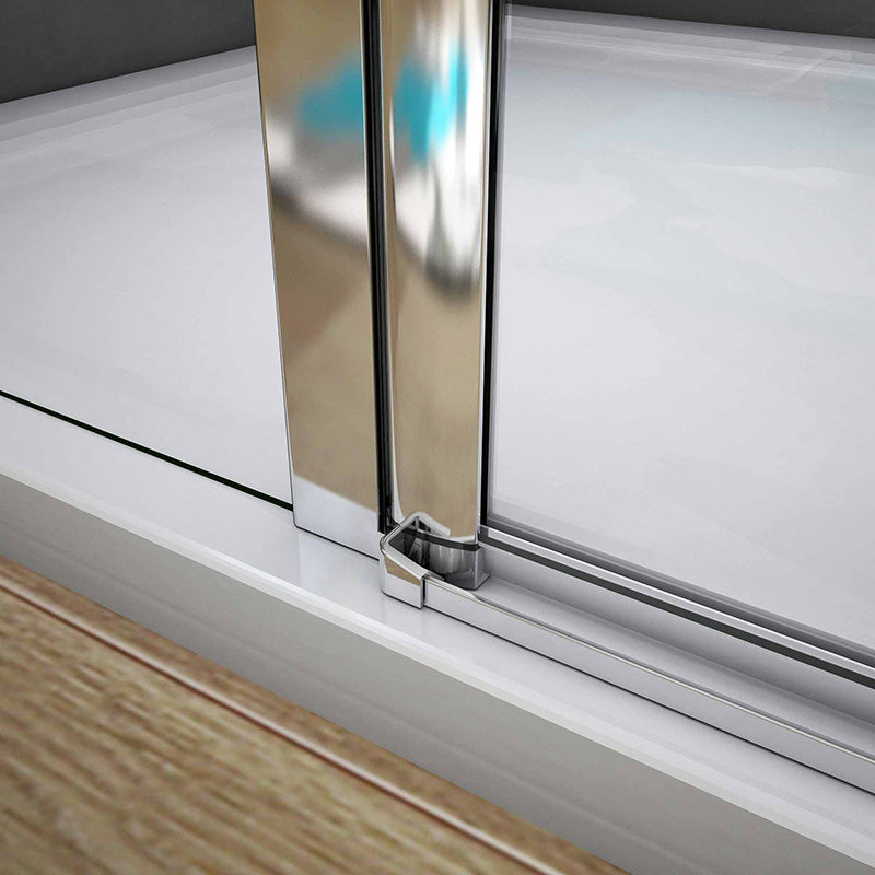 Drehtür Duschkabine duschtür Glas nische dusche