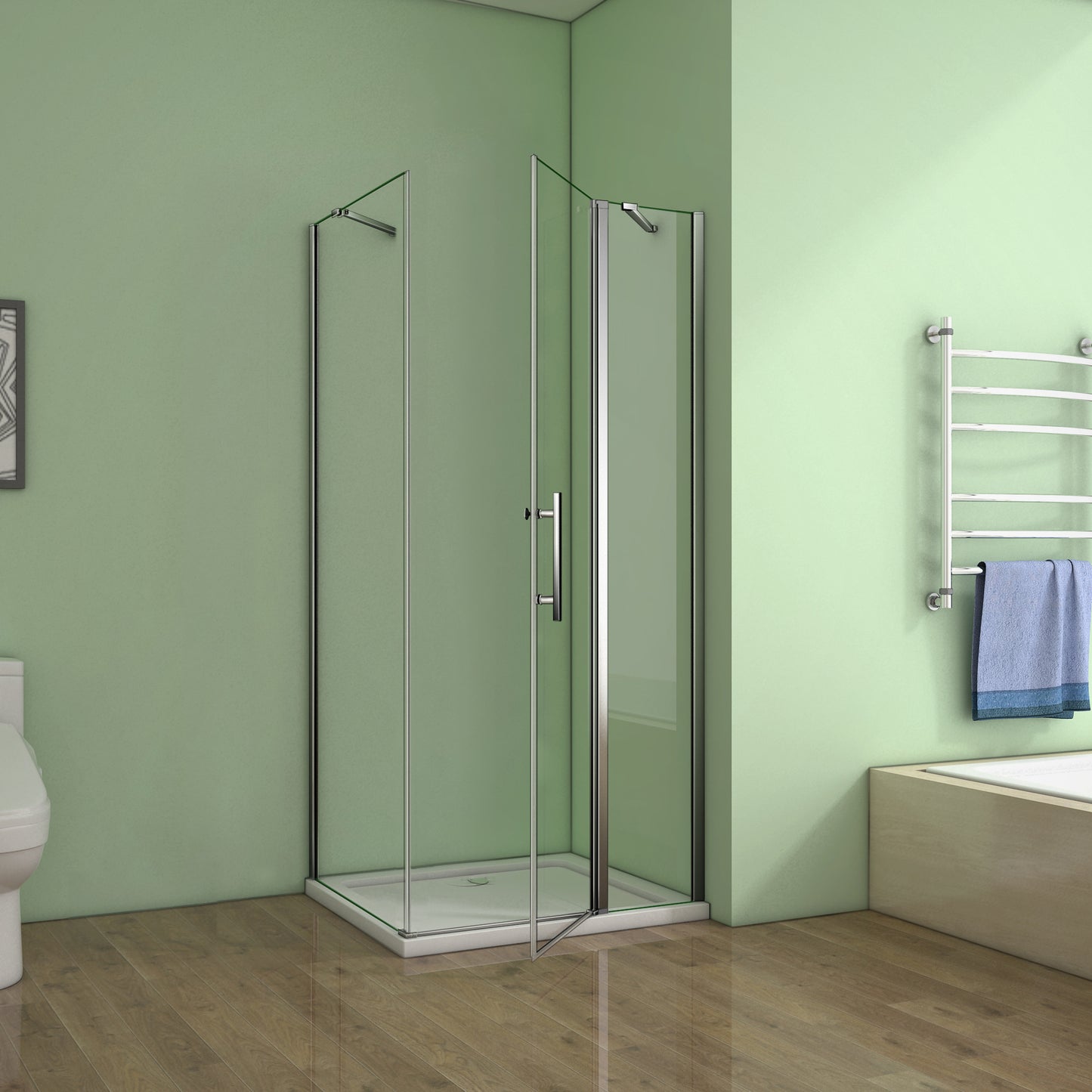 Drehtür Duschkabine glastür dusche
