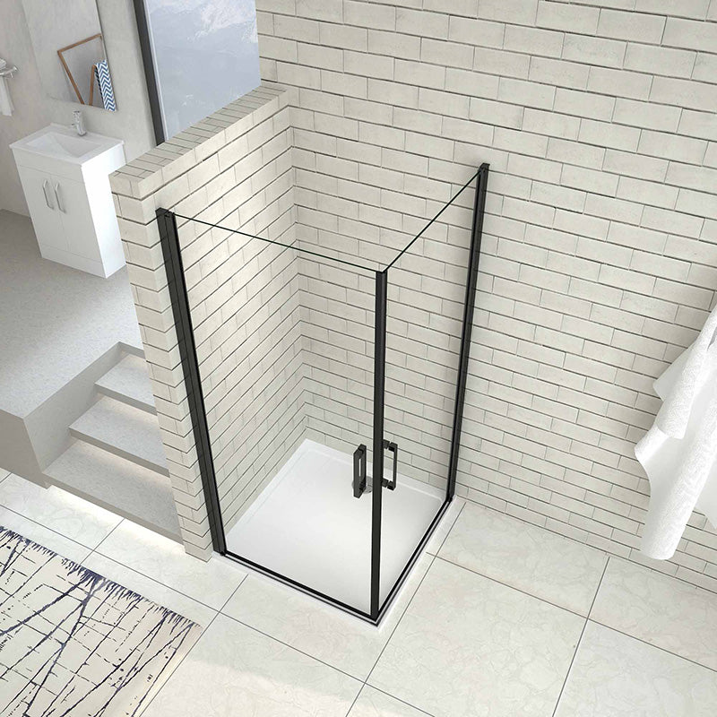 Duschkabine 90x90 80x80 cm Glas duschtür dusche Drehtür