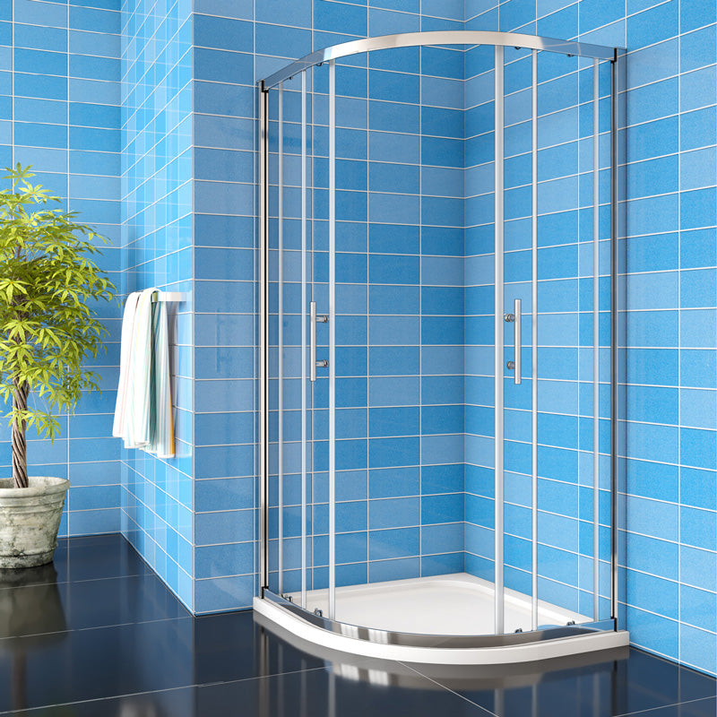 Duschkabine 90x90 80x80 cm Glas duschtür Rundduschen