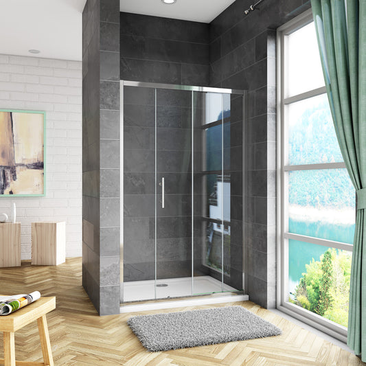Schiebetür Duschkabine duschtür Glas nische dusche