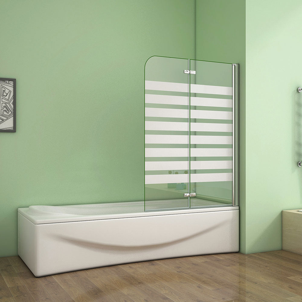 Duschkabine badewannenfaltwand Glas duschwand badewanne Badewannenaufsatz
