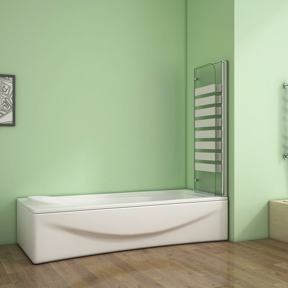 Badewannenaufsatz Duschkabine badewannenfaltwand Glas duschwand badewanne