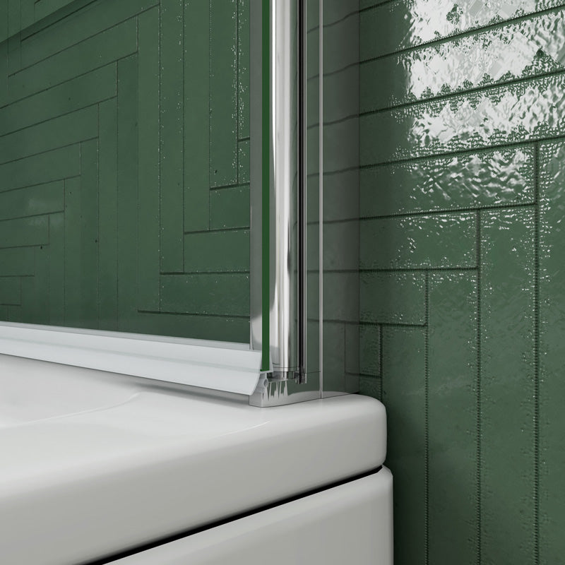 Badewannenaufsatz Duschkabine badewannenfaltwand Glas duschwand badewanne