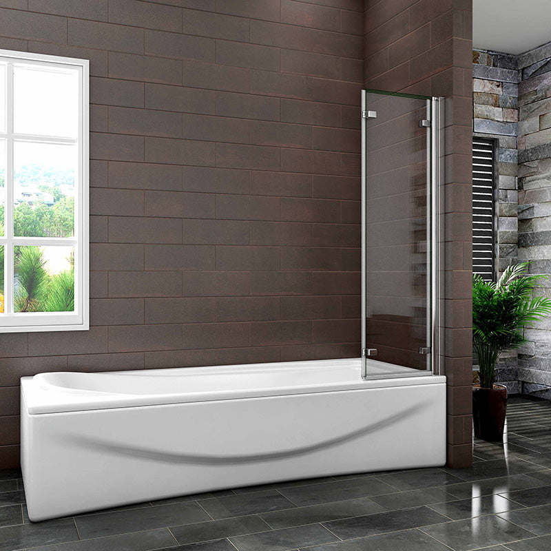 Duschkabine badewannenfaltwand Glas duschabtrennung badewanne dusche Badewannenaufsatz