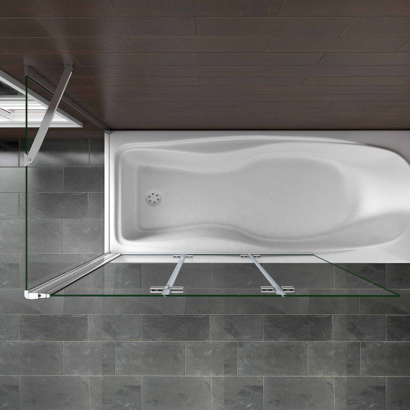 Badewannenaufsatz Duschkabine badewannenfaltwand Glas duschwand badewanne dusche