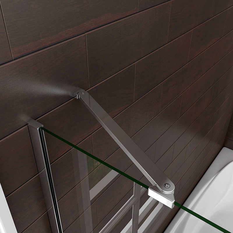 Duschkabine badewannenfaltwand Glas duschwand badewanne dusche Badewannenaufsatz