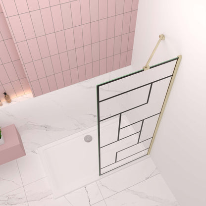 glas für duschwand 70-140xH.200 cm NANO Sicherheitsglas duschabtrennung