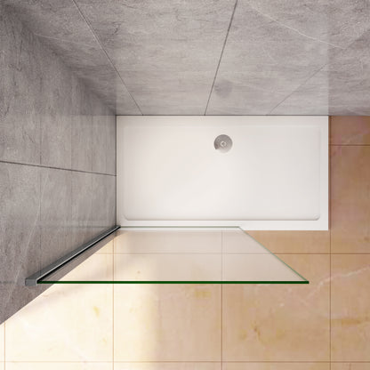 Glaswand Dusche Duschwand 8mm NANO Sicherheitsglas 110x200 cm