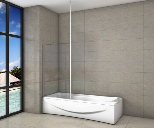 Badewannenaufsatz Duschkabine badewannenfaltwand Glas duschabtrennung badewanne dusche