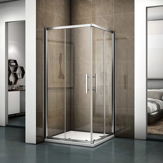Duschkabine duschtür Glas dusche Eckeinstieg