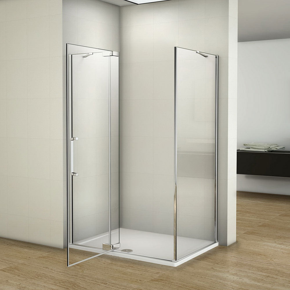 Duschkabine 90x90 80x80 cm Glas duschtür dusche Drehtür