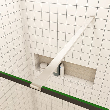 Duschwand Walk In Duschtrennwand 8mm NANO Glas H.200 cm Dusche