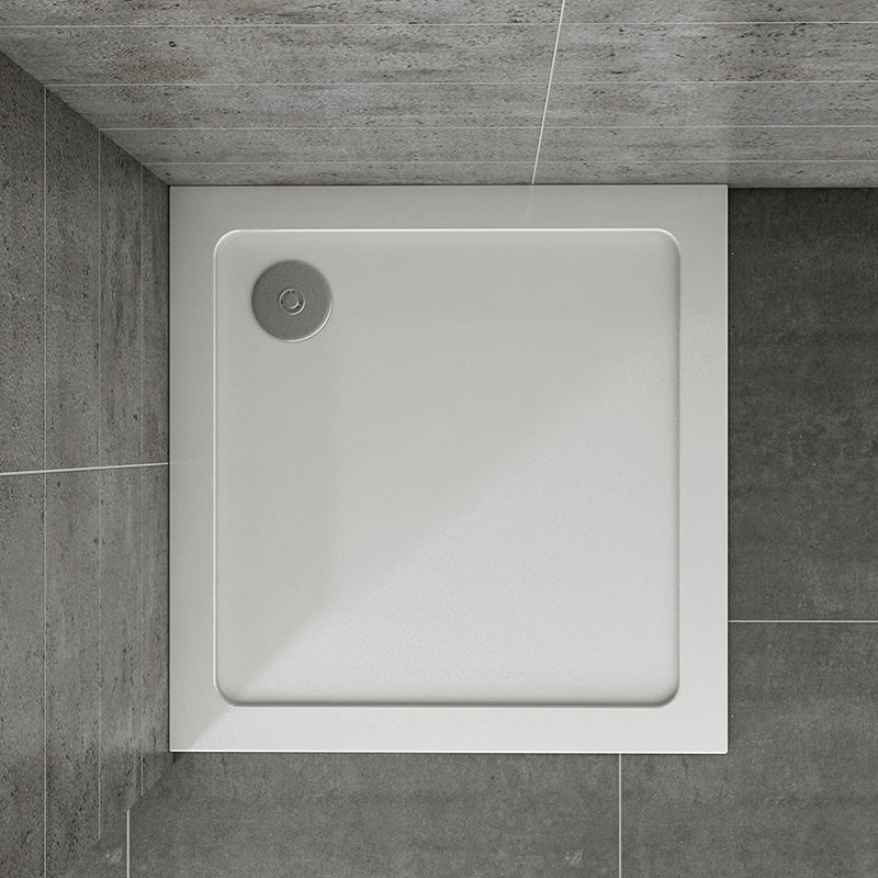 Duschtasse Duschwanne Quadrat/Rechteck H.3 cm Brausewanne mit GelCoat - 70x70 cm