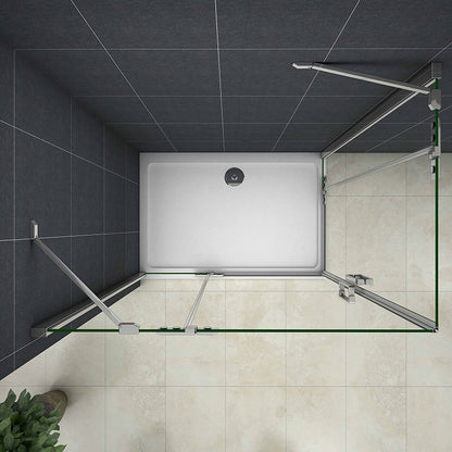 Duschkabine glastür dusche Drehtür