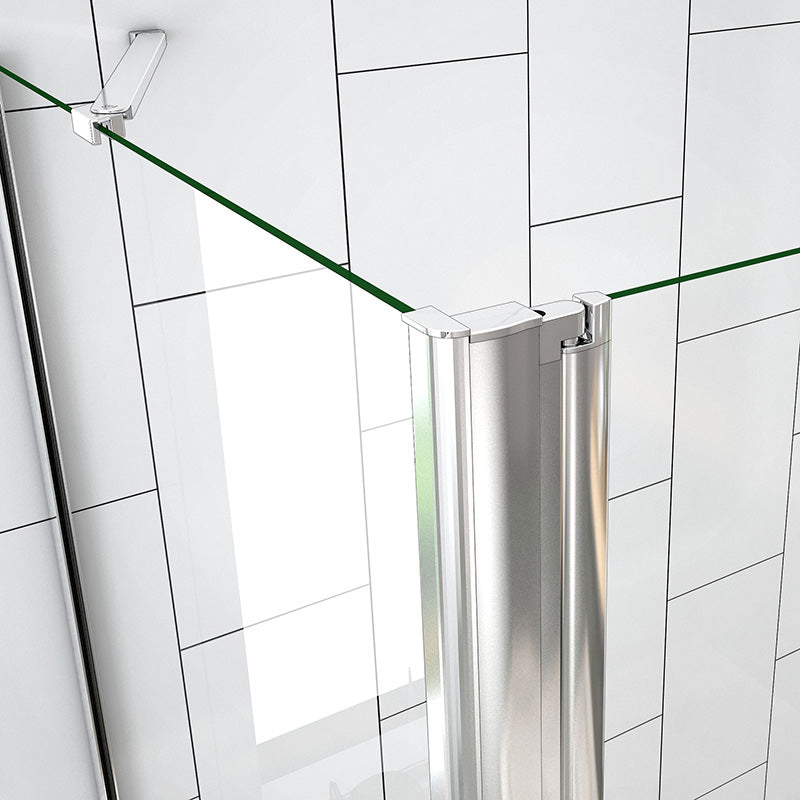 Duschkabine badewannenfaltwand Glas duschabtrennung badewanne Badewannenaufsatz