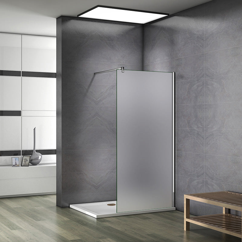 Walk In Dusche Duschwand Duschabtrennung Duschkabine 10mm Glas - L.70 cm / 90 cm